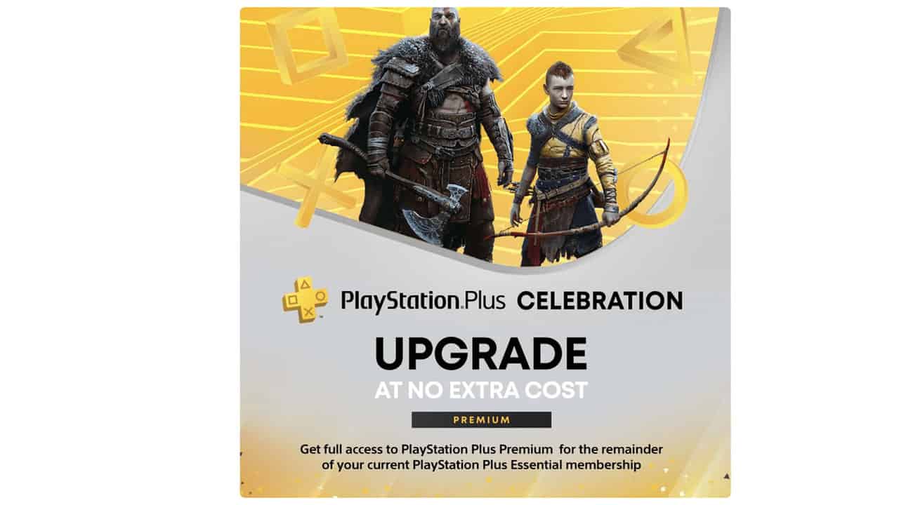 promotional image for the PS Plus free premium upgrade