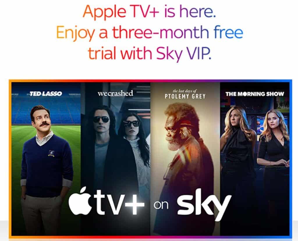 Apple TV+ advert