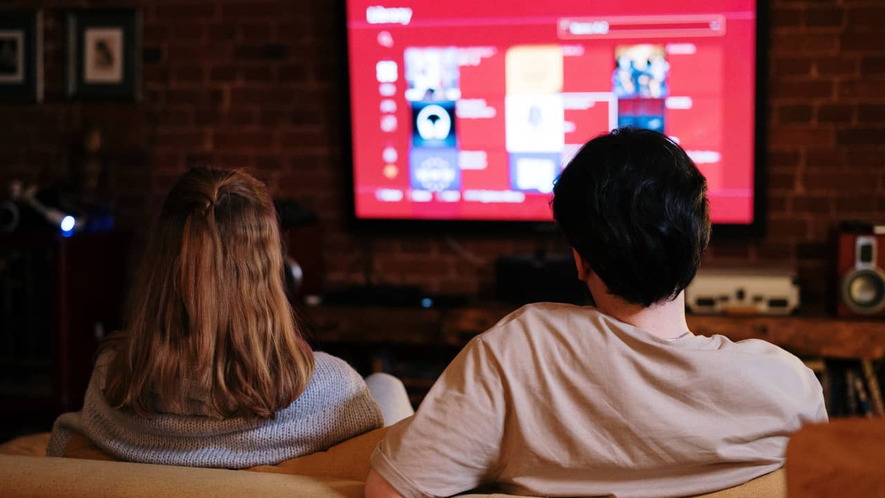 Couple watching TV best streaming services