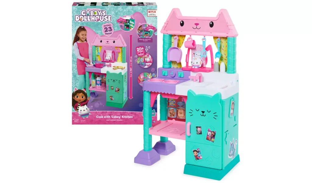 Gabby's Dollhouse Cakey Kitchen toy set