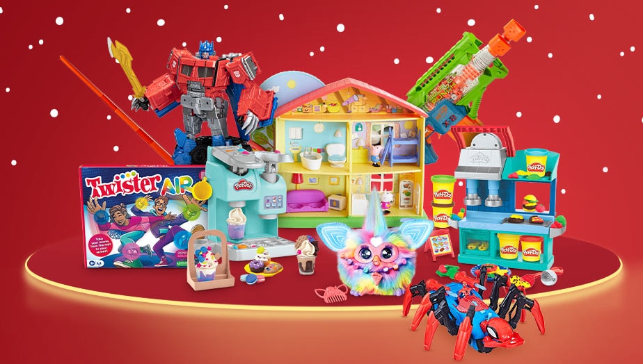 Selection of toys available from Smyths Toys. 