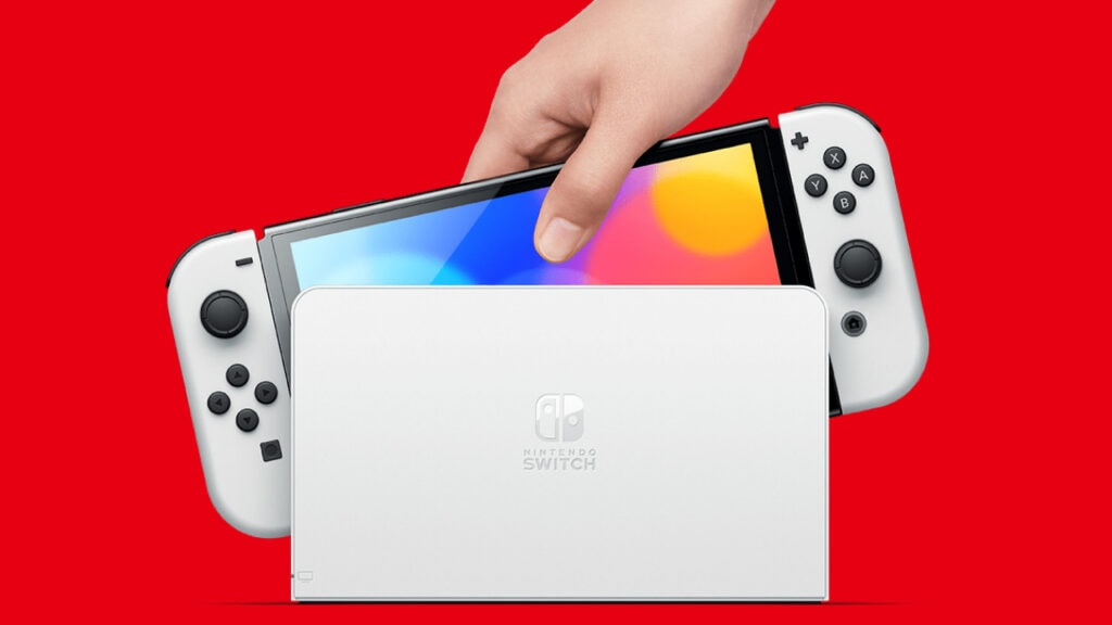 White Nintendo Switch