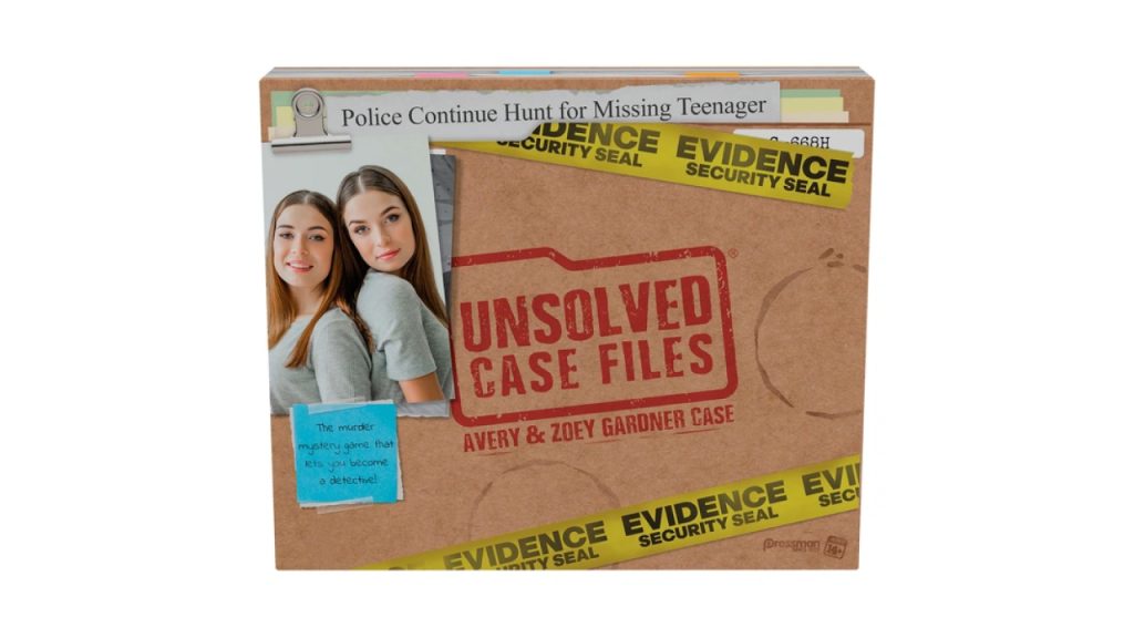 Unsolved Case Files Avery & Zoey Gardner Case game at Smyths Toys