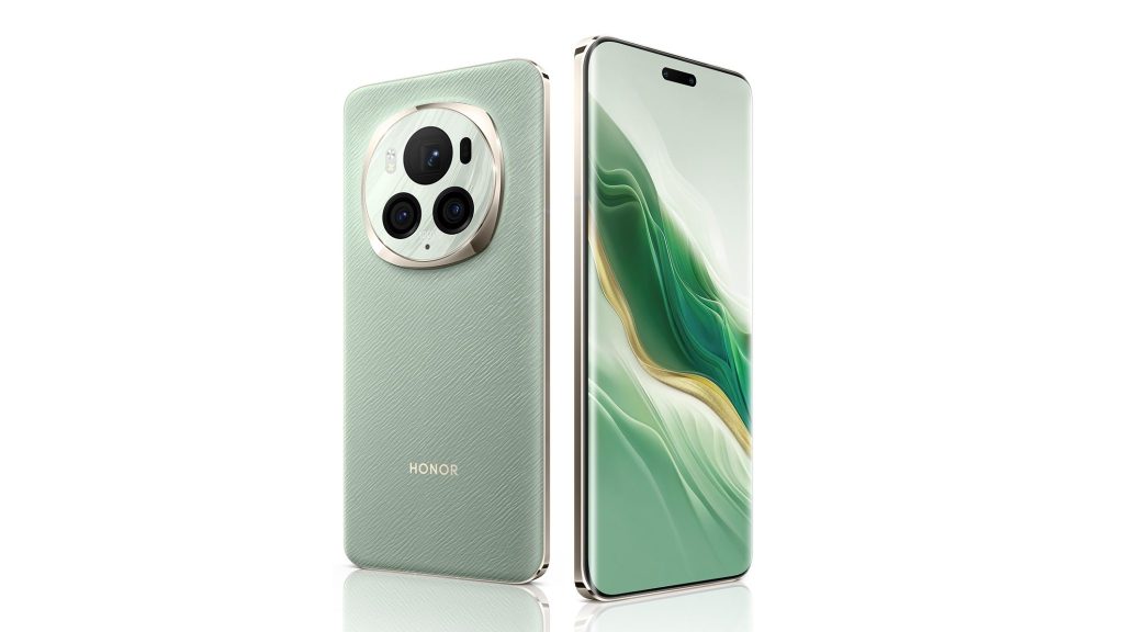 Honor Magic Pro 6 in green variant
