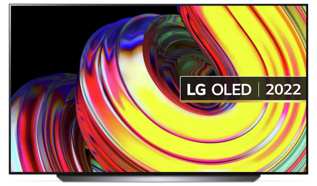 The 2022 LG OLED65CS6LA TV at Argos