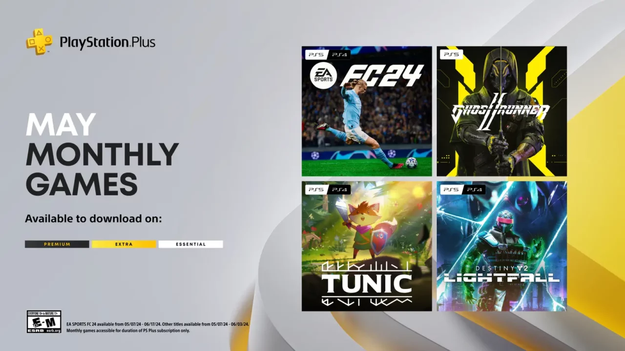 PS Plus Essential for May