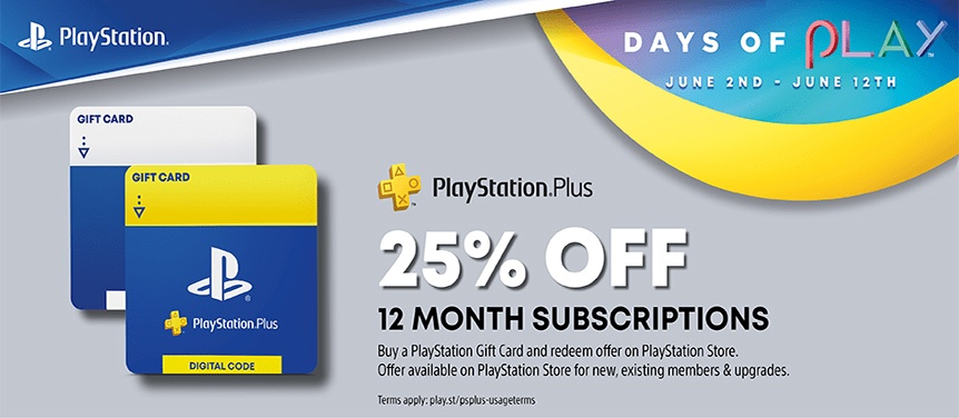 PS Plus promotion from 2023