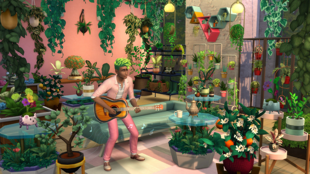 Sims 4 Blooming Rooms Kit Gameplay