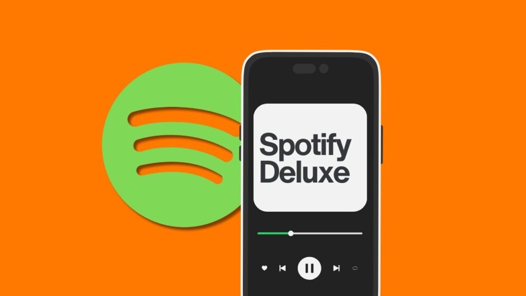 Spotify Deluxe mockup